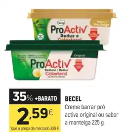 Coviran BECEL Creme barrar pró activa original ou sabor a manteiga promoção
