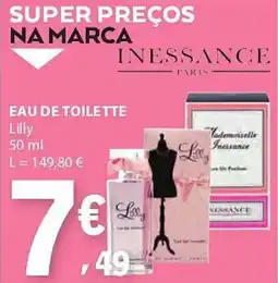 E.Leclerc Eau de toilette lilly promoção