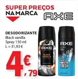 E.Leclerc Desodorizante axe promoção