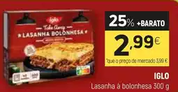 Coviran IGLO Lasanha à bolonhesa promoção