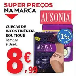 E.Leclerc Cuecas de incontinência boutique promoção