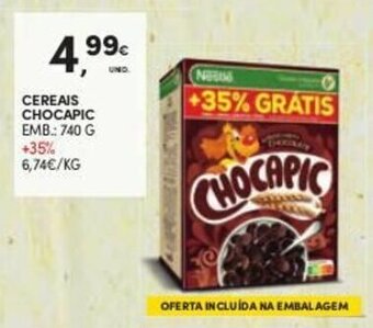 Continente Cereais Chocapic 740g promoção