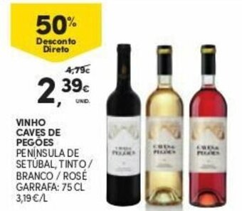 Continente Vinho Caves de Pegões 75cl promoção