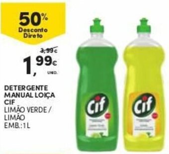 Detergente Manual Loiça CIF 1L