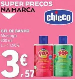 E.Leclerc Gel de banho chicco promoção