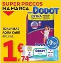E.Leclerc Toalhitas aqua care promoção