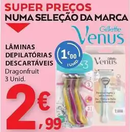 E.Leclerc Lâminas depilatórias descartáveis promoção