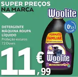 E.Leclerc Detergente máquina roupa líquido promoção