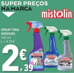 E.Leclerc Spray tira nódoas mistolin promoção