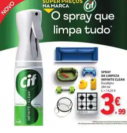 E.Leclerc Spray de limpeza infinite clean eucalipto promoção