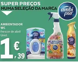 E.Leclerc Ambientador wc ambi pur promoção