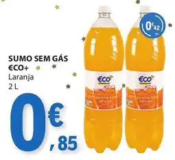 E.Leclerc Sumo sem gás €co+ laranja promoção