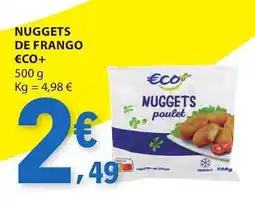 E.Leclerc Nuggets de frango €co+ promoção