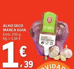 E.Leclerc Alho seco marca guia promoção