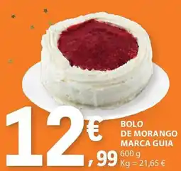 E.Leclerc Bolo de morango marca guia promoção