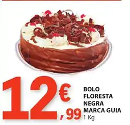 E.Leclerc Bolo floresta negra marca guia promoção