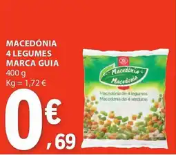E.Leclerc Macedónia 4 legumes marca guia promoção