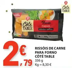 E.Leclerc Rissóis de carne para forno côté table promoção