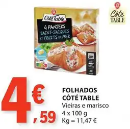 E.Leclerc Folhados côté table promoção