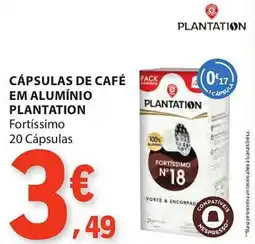 E.Leclerc Cápsulas de café em alumínio plantation promoção