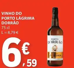 E.Leclerc Vinho do porto lágrima dorrão promoção