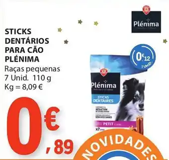 E.Leclerc Sticks dentários para cão plénima promoção