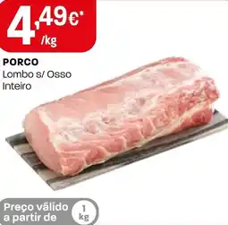 Intermarché PORCO Lombo s/ Osso Inteiro promoção