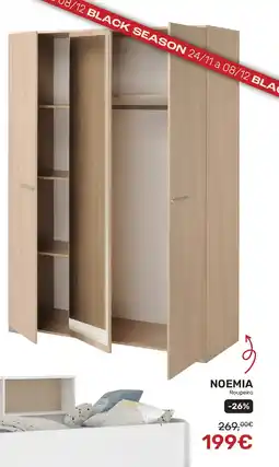 Homy Casa NOEMIA Roupeiro promoção