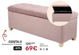 Homy Casa COSTA II Banqueta com arrumação promoção