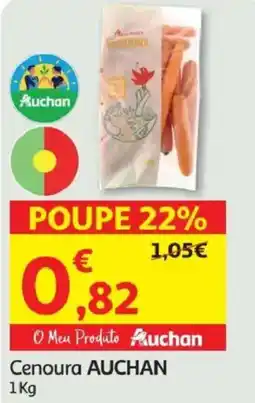 Minipreço Cenoura AUCHAN promoção
