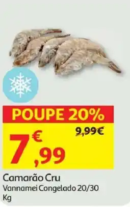 Minipreço Camarão Cru Vannamei Congelado 20/30 promoção