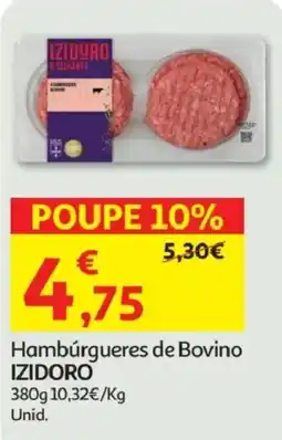 Minipreço Hambúrgueres de Bovino IZIDORO promoção
