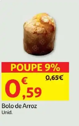 Minipreço Bolo de Arroz Unid. promoção