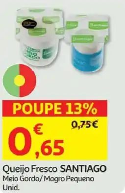 Minipreço Queijo Fresco SANTIAGO promoção