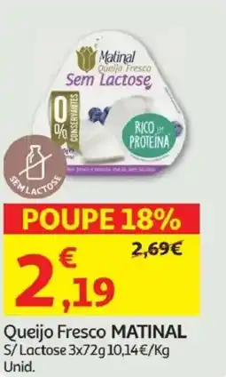 Minipreço Queijo Fresco MATINAL promoção