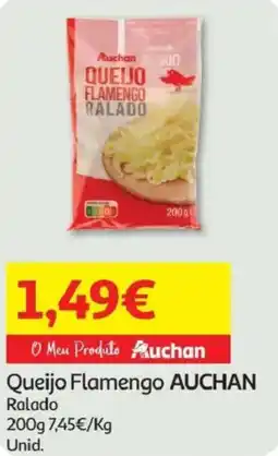 Minipreço Queijo Flamengo AUCHAN promoção