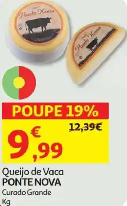 Minipreço Queijo de Vaca PONTE NOVA Curado Grande promoção