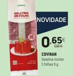 Coviran COVIRAN Gelatina incolor 5 folhas promoção
