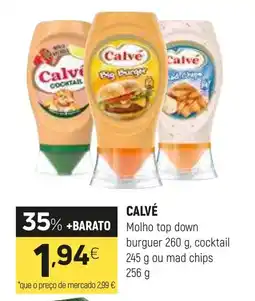 Coviran CALVÉ Molho promoção
