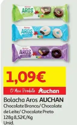 Minipreço Bolacha Aros AUCHAN promoção