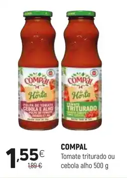 Coviran COMPAL Tomate triturado ou cebola alho promoção