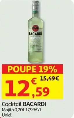 Minipreço Cocktail BACARDI Mojito promoção