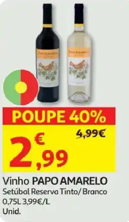 Minipreço Vinho PAPO AMARELO promoção
