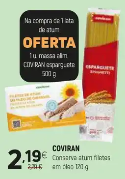 Coviran COVIRAN Conserva atum filetes em óleo promoção