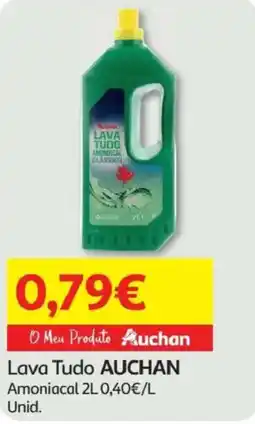 Minipreço Lava Tudo AUCHAN Amoniacal promoção