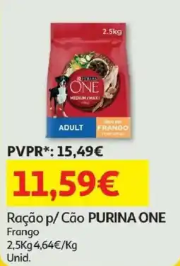 Minipreço Ração p/ Cão PURINA ONE promoção