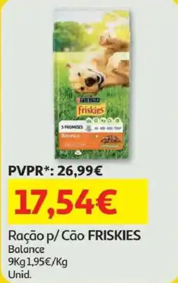 Minipreço Ração p/ Cão FRISKIES Balance promoção