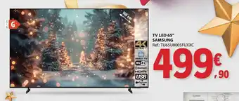 Tv led 65" SAMSUNG