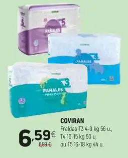 Coviran COVIRAN Fraldas promoção