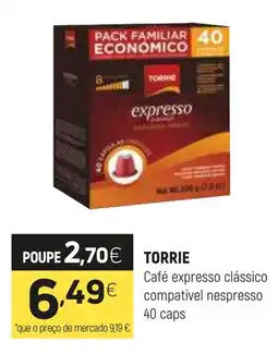Coviran TORRI Café expresso clássico compatível nespresso promoção
